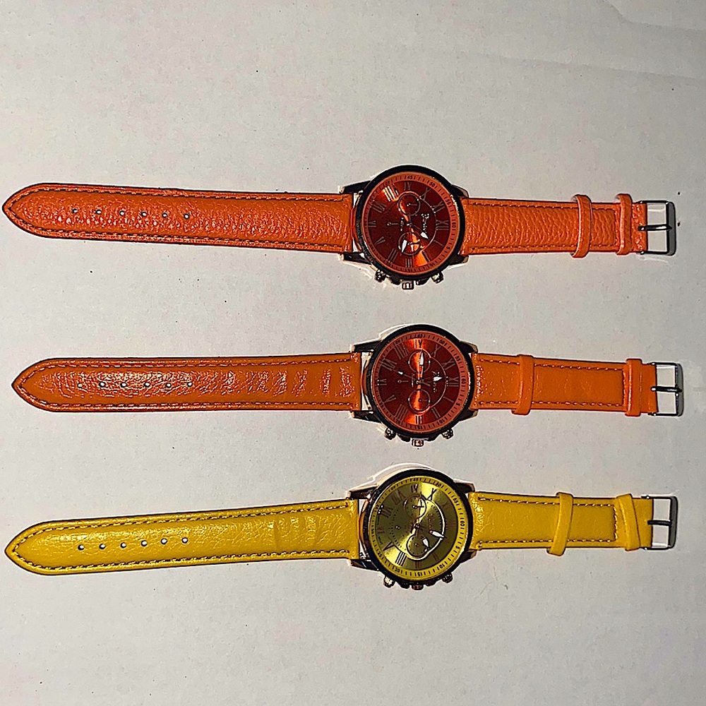3 Geneva watches